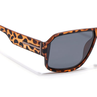 Eyejack Demi Brown Wayfarer Polarized Sunglasses for Men & Women (3710PCL1207)