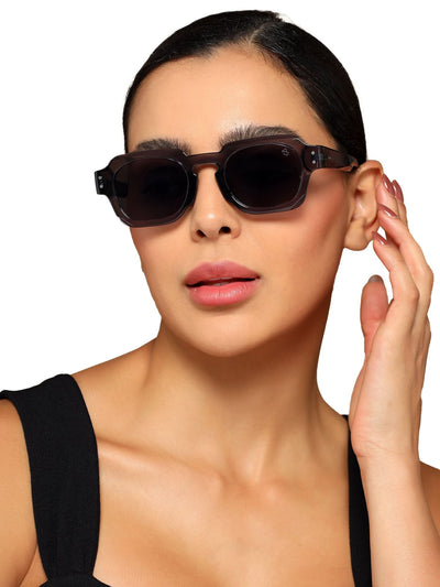 Milan - Grey Round Sunglasses (3717CL993)