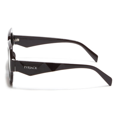 Eyejack Brown Oversize Sunglasses for Women (3732CL995)