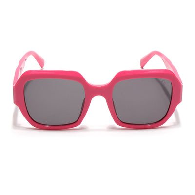 Eyejack Hot Pink Oversize Sunglasses for Women (3732CL998)