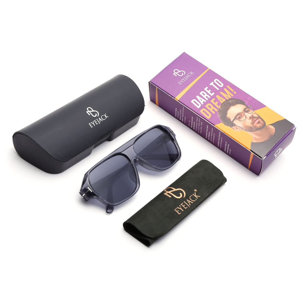 BEAM - Grey Square Sunglasses I 3793CL513-C2