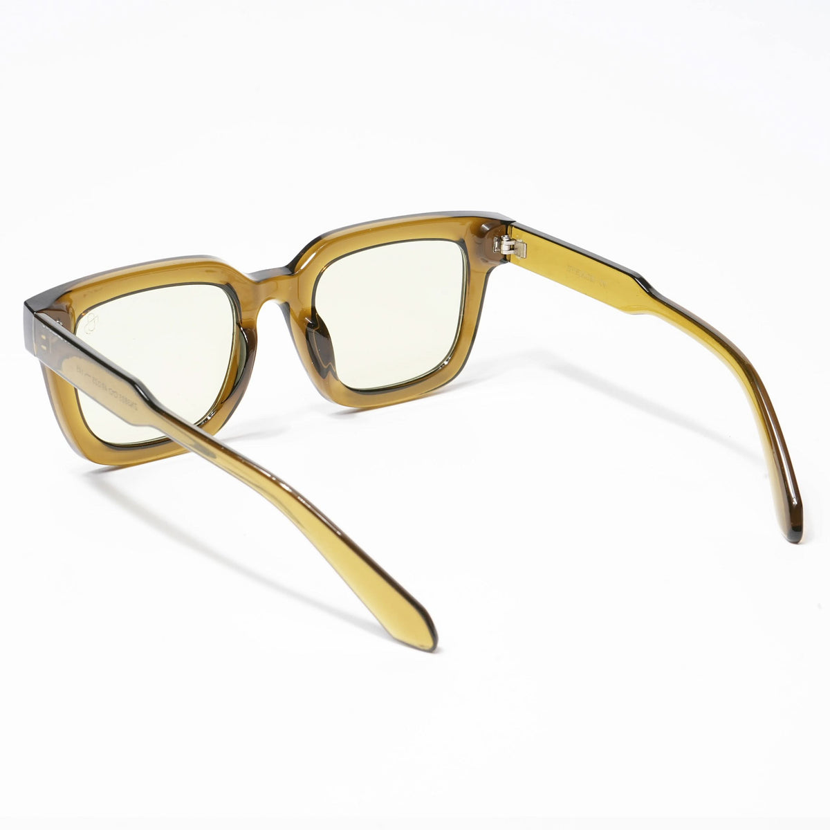 Cubix - Green Square Sunglasses I Clear Lens - 3803CL528-C3