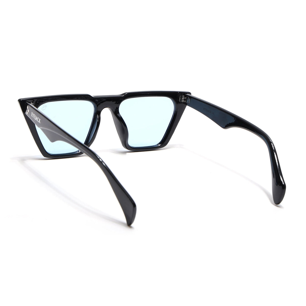 Eyejack Black Cateye Sunglasses for Women (3863CL1015)