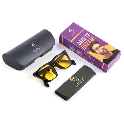 Eyejack Black Cateye Sunglasses for Women (3863CL1016)