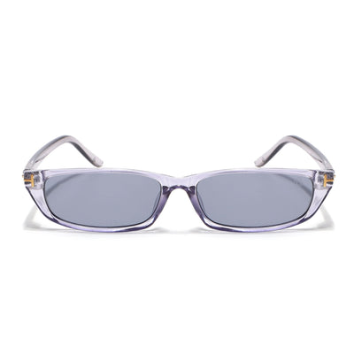 Eyejack Grey Rectangle Sunglasses for Women (3972CL1021)