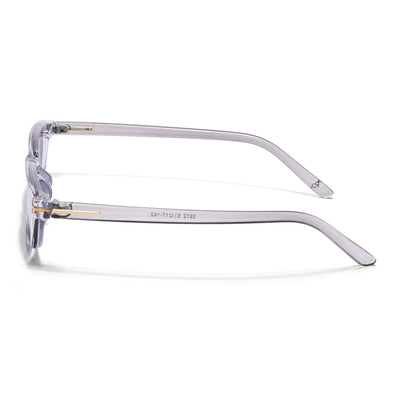 Eyejack Grey Rectangle Sunglasses for Women (3972CL1021)