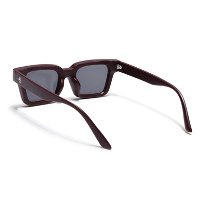 Eyejack Red Square Sunglasses for Men & Women (4834CL1194)