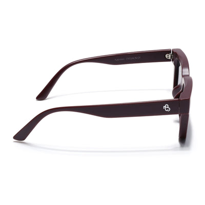 Eyejack Red Square Sunglasses for Men & Women (4834CL1194)