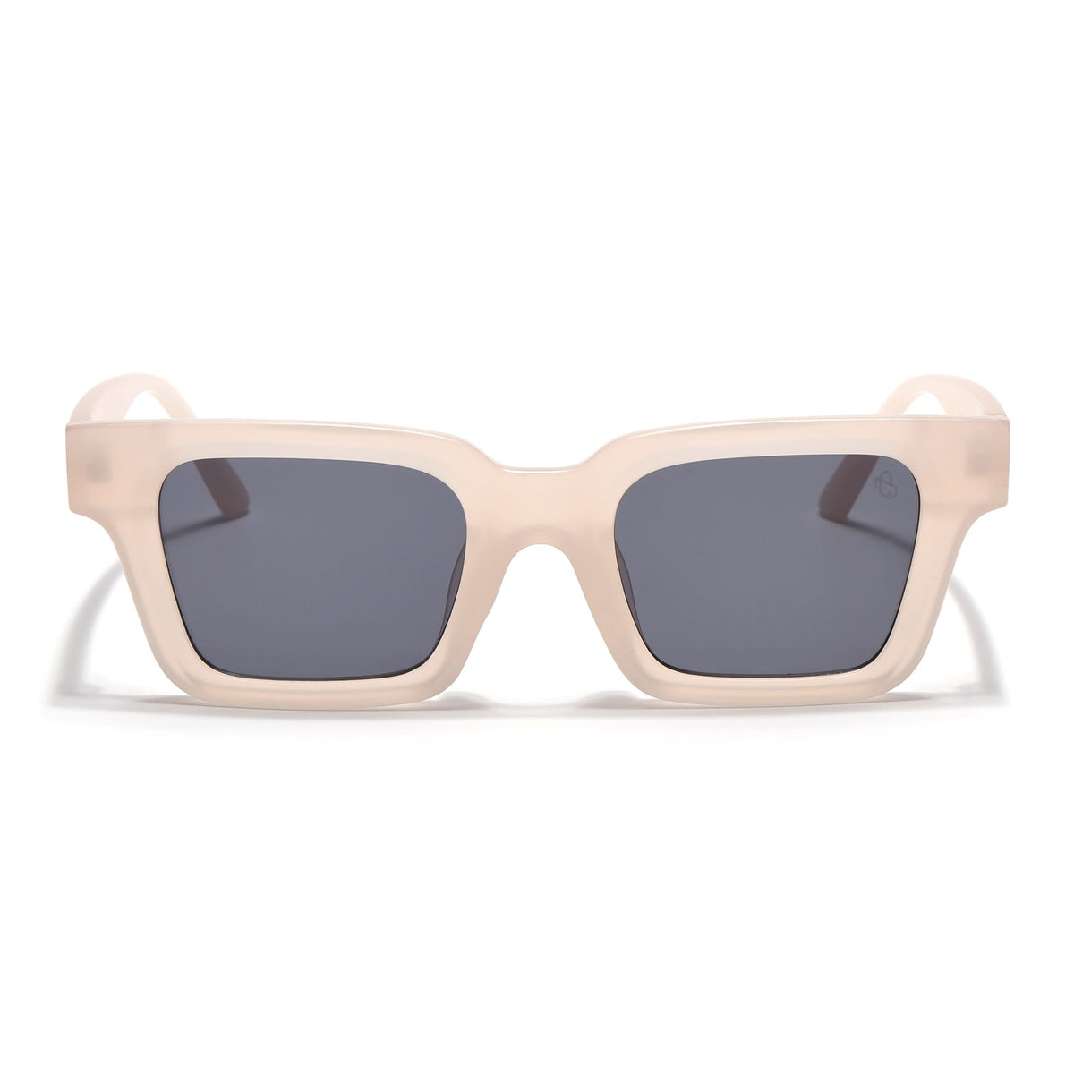Eyejack Cream Square Sunglasses for Men & Women (4834CL1195)