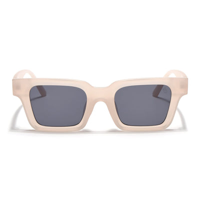 Eyejack Cream Square Sunglasses for Men & Women (4834CL1195)