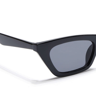 Eyejack Black Cateye Sunglasses for Women (5003CL1228)