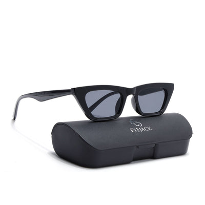 Eyejack Black Cateye Sunglasses for Women (5003CL1228)