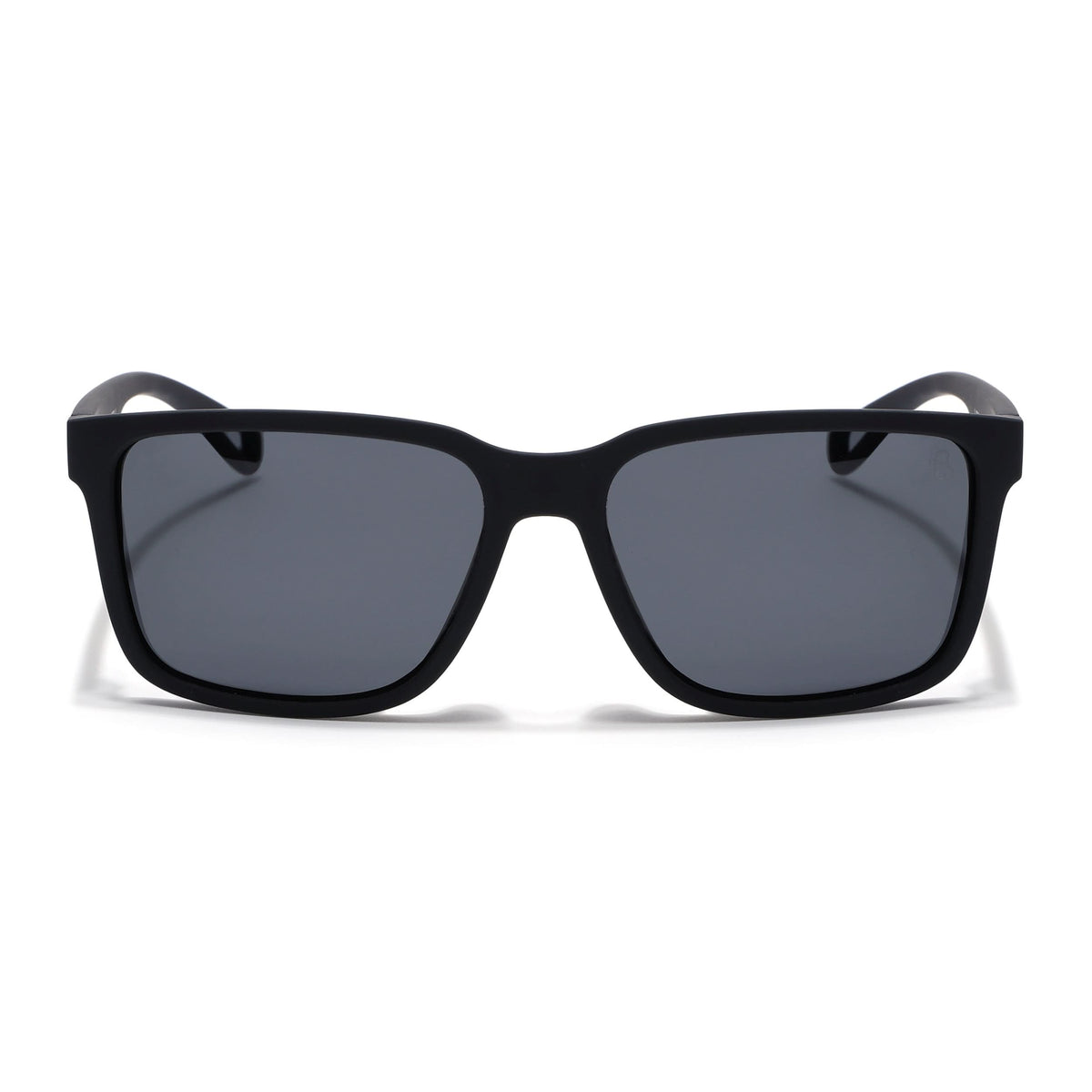 Eyejack Black Wayfarer Polarized Sunglasses for Men & Women (5066PCL1239)
