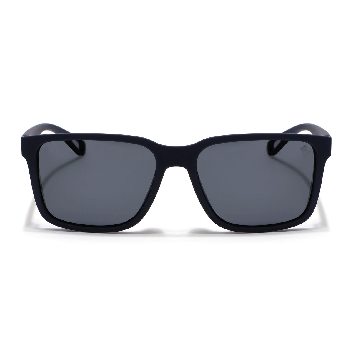 Eyejack Navy Blue Wayfarer Polarized Sunglasses for Men & Women (5066PCL1240)