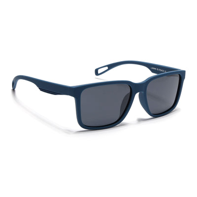Eyejack Blue Wayfarer Polarized Sunglasses for Men & Women (5066PCL1241)