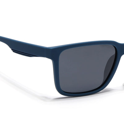 Eyejack Blue Wayfarer Polarized Sunglasses for Men & Women (5066PCL1241)