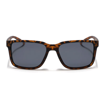 Eyejack Demi Brown Wayfarer Polarized Sunglasses for Men & Women (5066PCL1243)