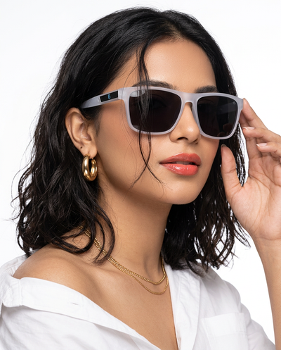 Eyejack Transparent Wayfarer Polarized Sunglasses for Men & Women (5078PCL1282)