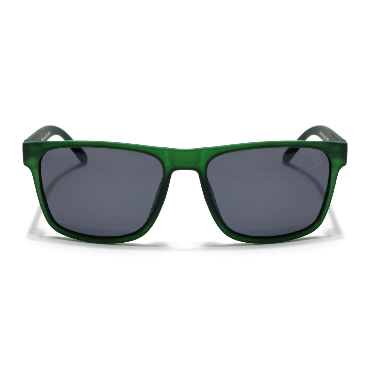 Eyejack Dark Green Wayfarer Polarized Sunglasses for Men & Women (5078PCL1284)