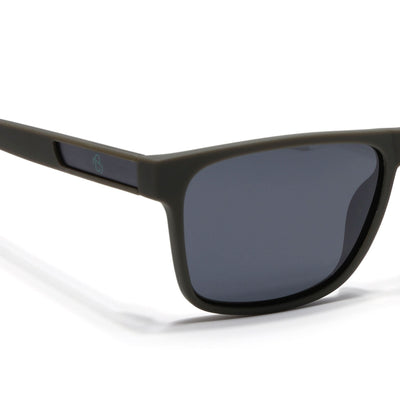 Eyejack Olive Wayfarer Polarized Sunglasses for Men & Women (5078PCL1285)