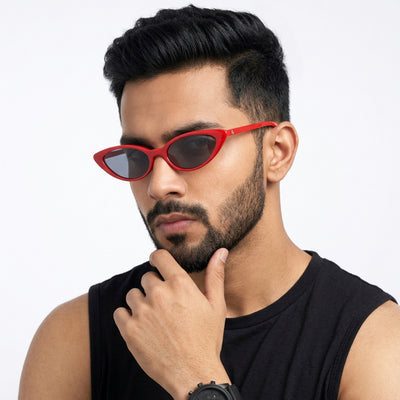 Eyejack Red Cateye Sunglasses for Women (5083CL1235)