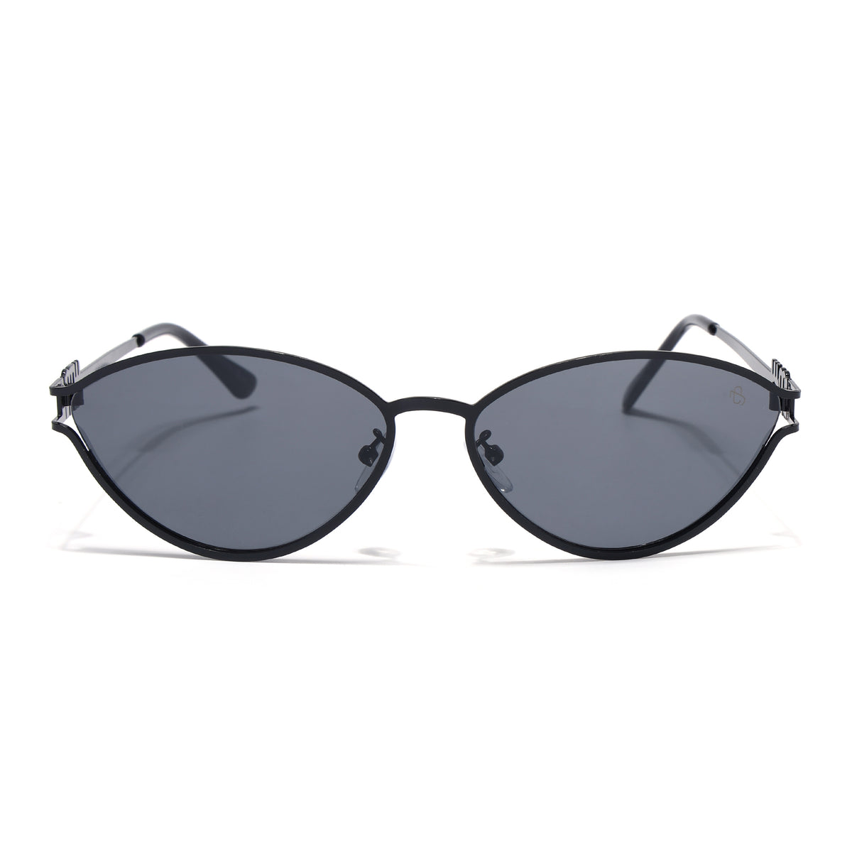 Eyejack Black Cateye Sunglasses for Women (5114CL2569)