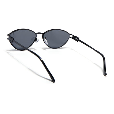Eyejack Black Cateye Sunglasses for Women (5114CL2569)