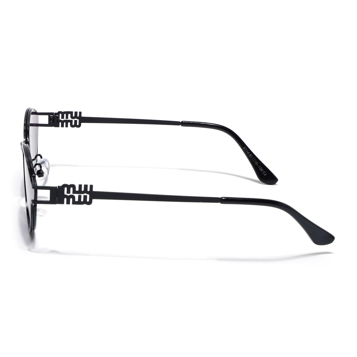 Eyejack Black Cateye Sunglasses for Women (5114CL2570)