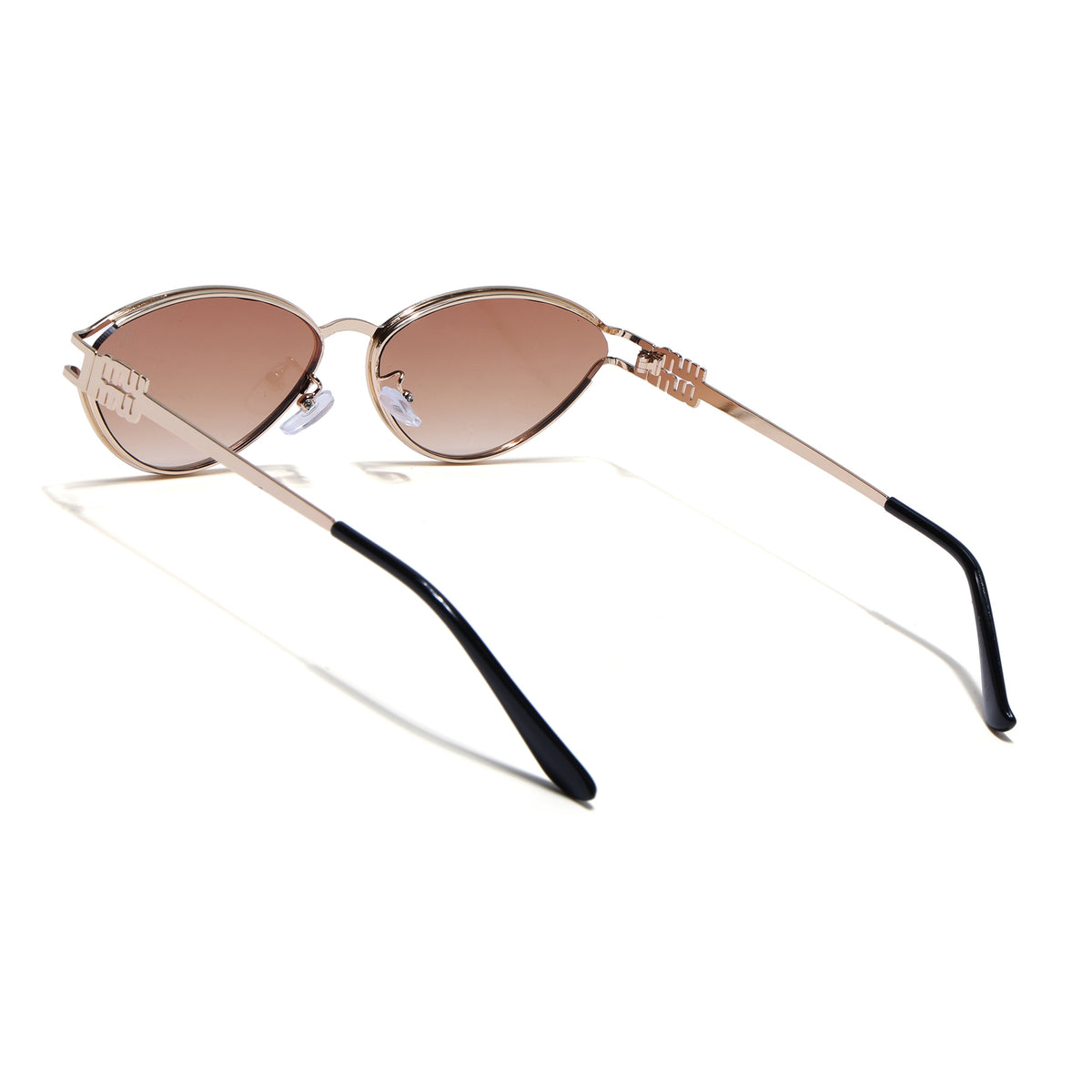 Eyejack Golden Cateye Sunglasses for Women (5114CL2581)