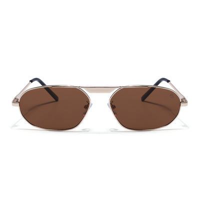 Eyejack Golden Rectangle Sunglasses for Men & Women (5116CL2576)