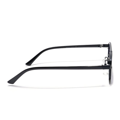 Eagle - Black Rectangle Sunglasses I Purple Lenses (5229CL855)