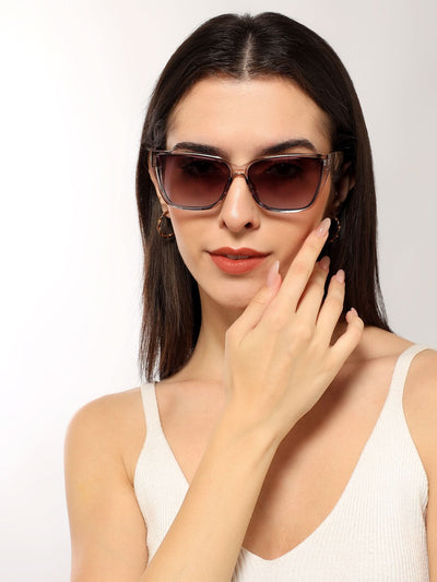 Eyejack Grey Cateye Sunglasses for Women (5447CL1197)