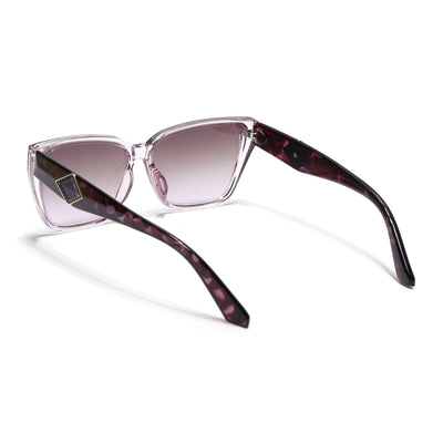 Eyejack Purple Cateye Sunglasses for Women (5447CL1200)