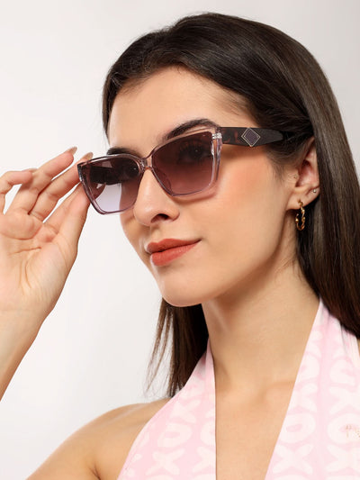 Eyejack Purple Cateye Sunglasses for Women (5447CL1200)