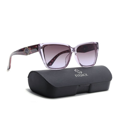 Eyejack Purple Cateye Sunglasses for Women (5447CL1200)
