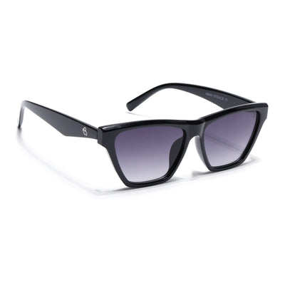 Eyejack Shine Black Cateye Sunglasses for Women (5501CL1286)