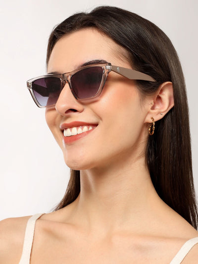 Eyejack Grey Cateye Sunglasses for Women (5501CL1287)