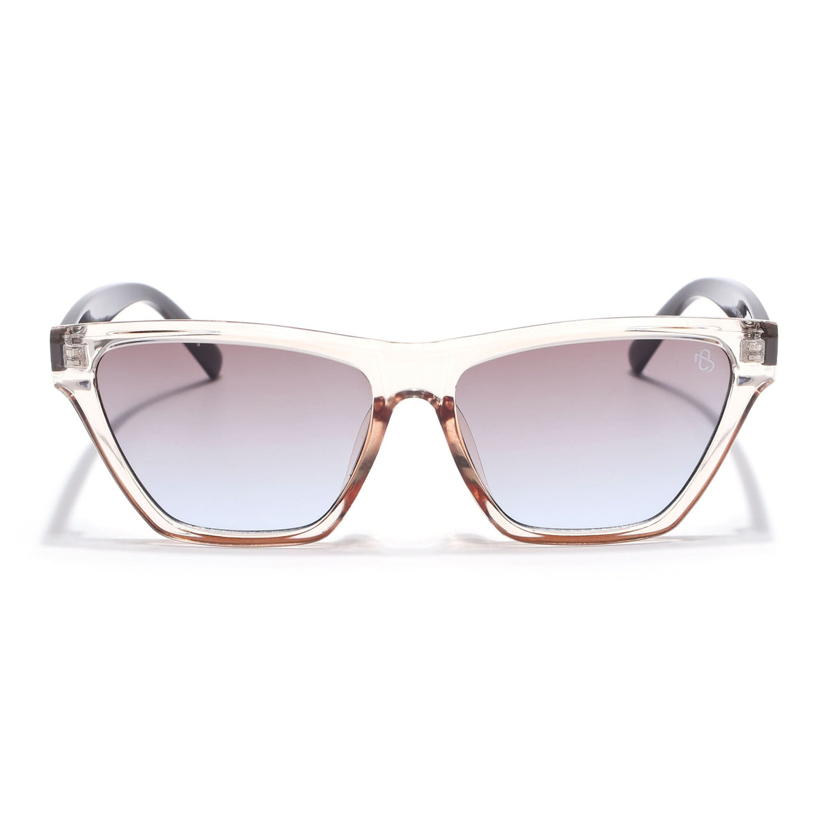 Eyejack Brown Cateye Sunglasses for Women (5501CL1291)