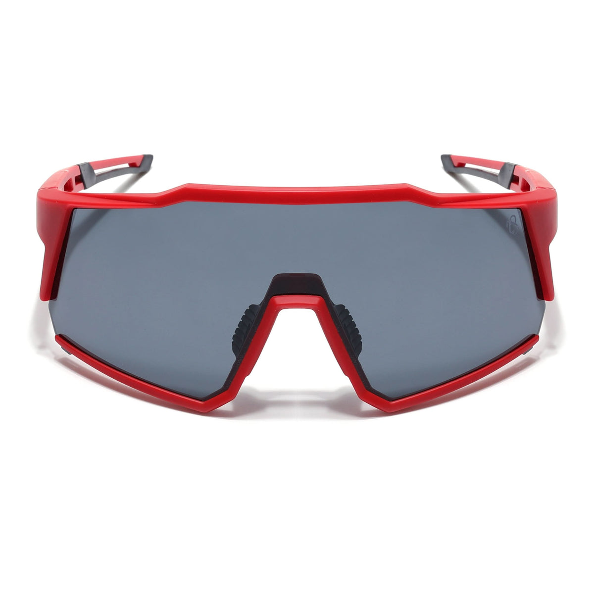 Eyejack Red Wrap Around Sunglasses for Men & Women (5542CL1295)