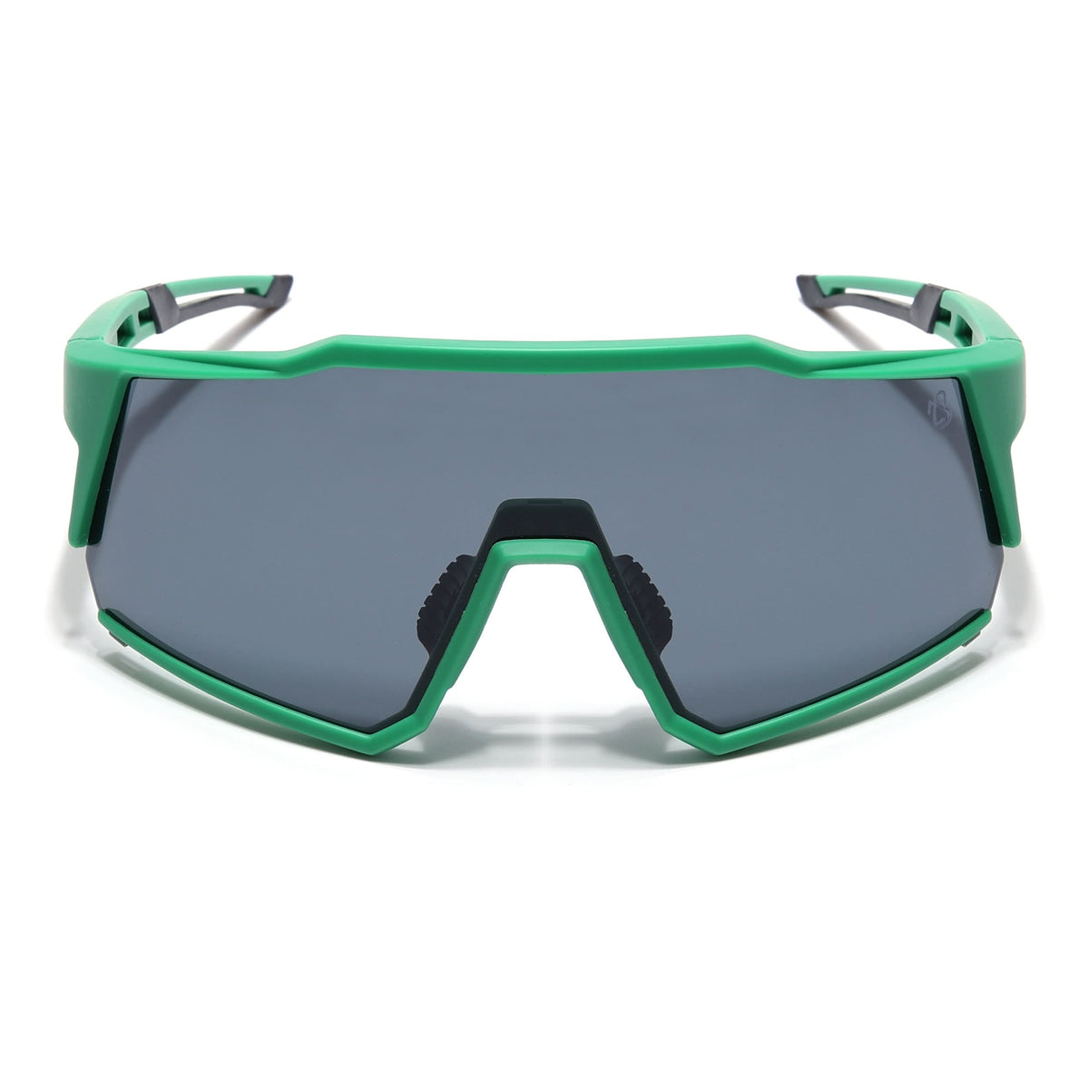 Eyejack Green Wrap Around Sunglasses for Men & Women (5542CL1296)