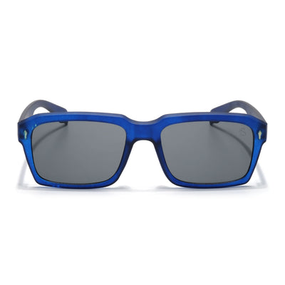 Eyejack Blue Wayfarer Sunglasses for Men & Women (5618CL1042)