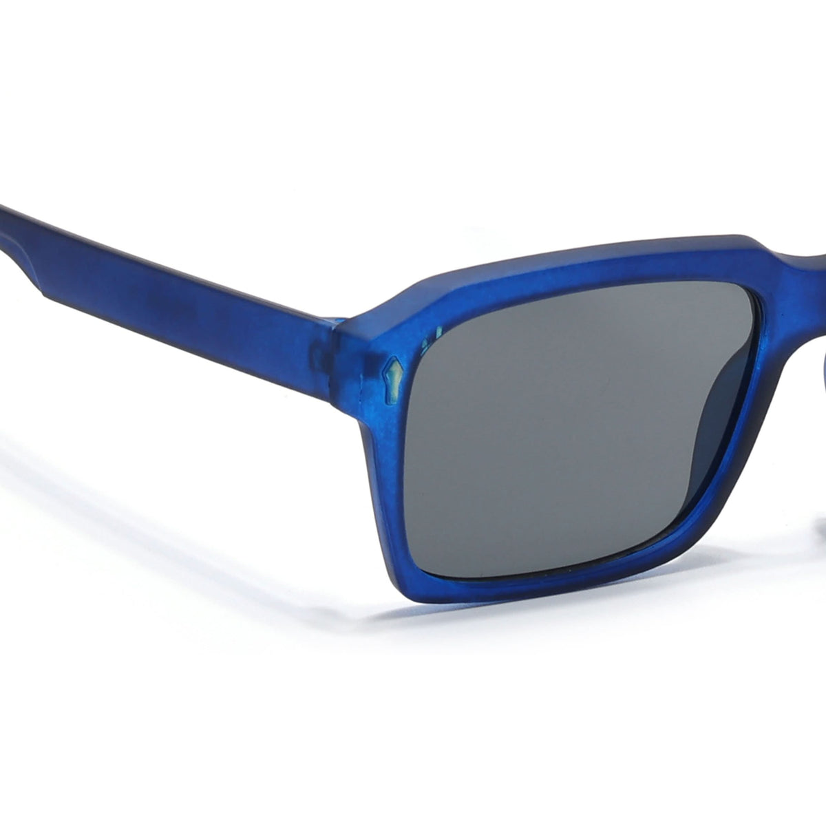Eyejack Blue Wayfarer Sunglasses for Men & Women (5618CL1042)