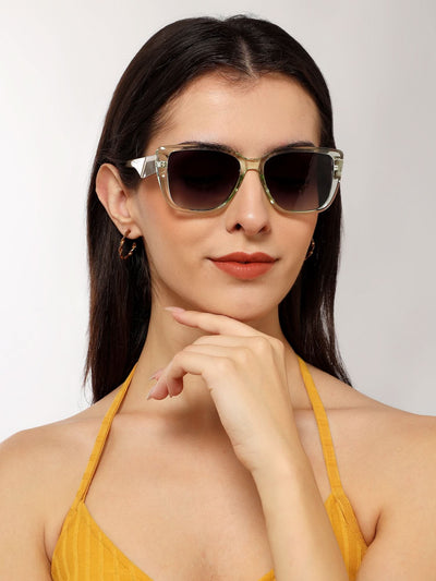 Eyejack Green Cateye Sunglasses for Women (5661CL1264)