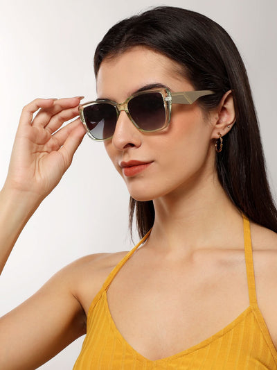 Eyejack Green Cateye Sunglasses for Women (5661CL1264)