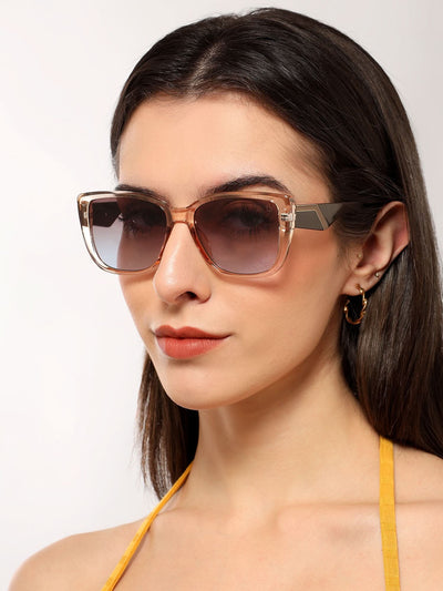 Eyejack Brown Cateye Sunglasses for Women (5661CL1266)