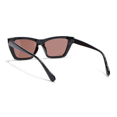 Eyejack Black Cateye Sunglasses for Women (58017CL1107-C6)
