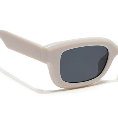 Eyejack White wayfarer Sunglasses for Men & Women (58027CL896)