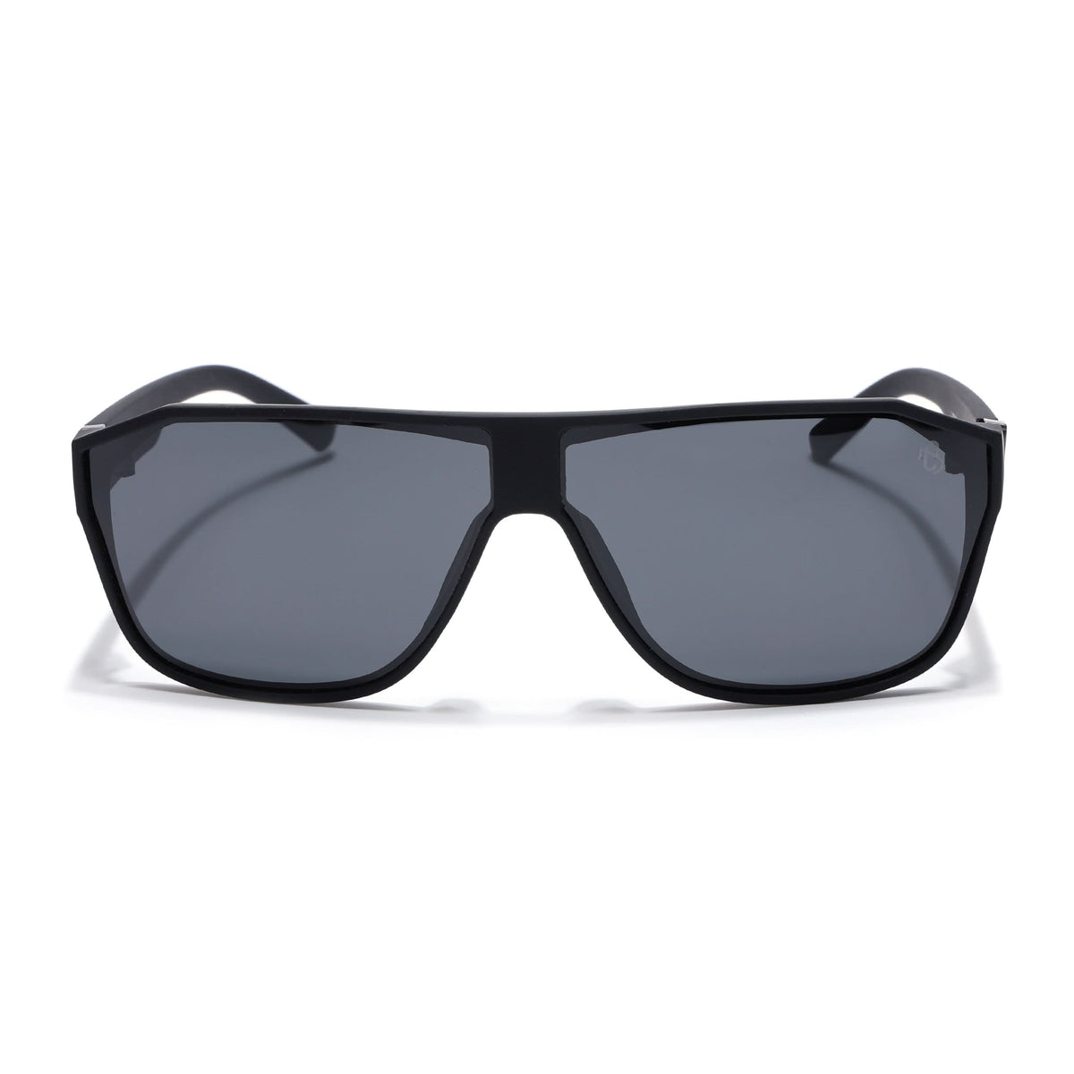 Eyejack Black Wayfarer Polarized Sunglasses for Men & Women (6023PCL1244)