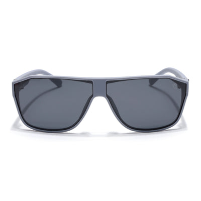Eyejack Grey Wayfarer Polarized Sunglasses for Men & Women (6023PCL1245)