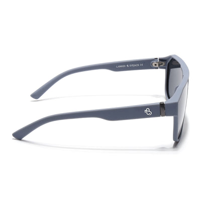 Eyejack Grey Wayfarer Polarized Sunglasses for Men & Women (6023PCL1245)